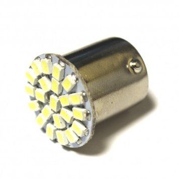 LED Galaxy S25 ( P21W 1156 BA15S ) 1210 22SMD White (Белый) 330 фото