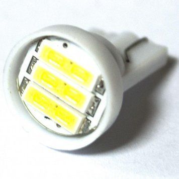 LED Galaxy T10 (W5W) 7014 3SMD White (Білий) 707 фото