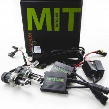 Комплект биксенона Mitsumi DC H4 6000k 398 фото