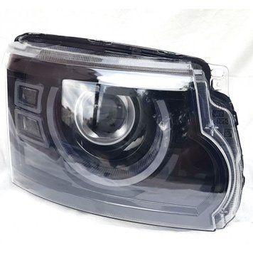 Land Rover Discovery 4 2009+ передні фари Full LED чорні стиль Defender 92009 фото