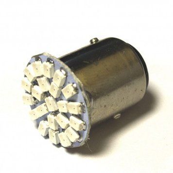 LED Galaxy S25 (P21-5W 1157 BA15d) 1210 22SMD Red (Червоний) 721 фото