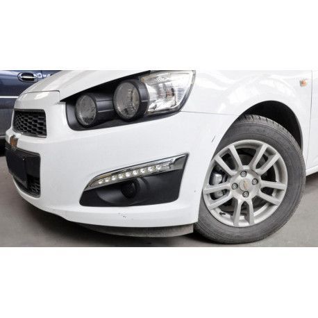 Chevrolet Aveo T300 / Sonic 2012+ дневные ходовые огни DRL 93116 фото