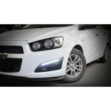 Chevrolet Aveo T300 / Sonic 2012+ дневные ходовые огни DRL 93116 фото