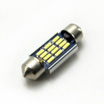 LED Galaxy C5W ( SV8,5 ) CAN SAMSUNG 4014 12SMD 36mm White (Белый) 1366 фото