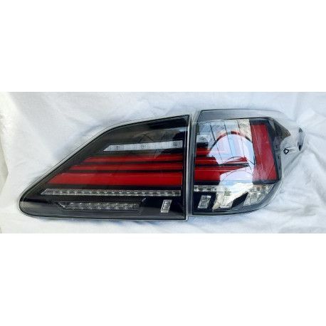 Lexus RX270 2009+ задние LED фонари черные 92190 фото