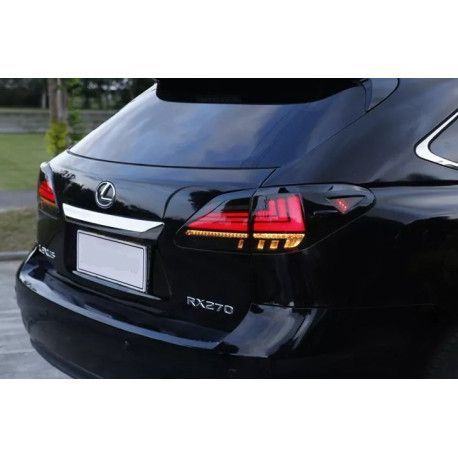 Lexus RX270 2009+ задние LED фонари черные 92190 фото