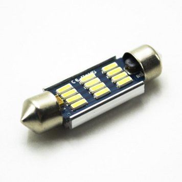 LED Galaxy C5W ( SV8,5 ) CAN SAMSUNG 4014 12SMD 39mm White (Белый) 1367 фото