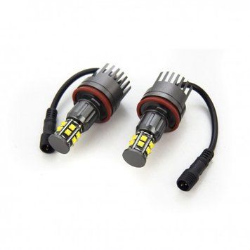 LED(Marker) Galaxy BMW E92,E93,E70 H8 WHITE 2*120w Round 3893 фото