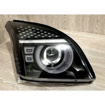 Toyota Land Cruiser Prado 120 2003-2009 передні FULL LED фари стиль Defender High ZW 93099 фото