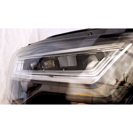 Передняя Full LED-оптика для Audi A6 C7 (2012+) стиль C8 92906 фото