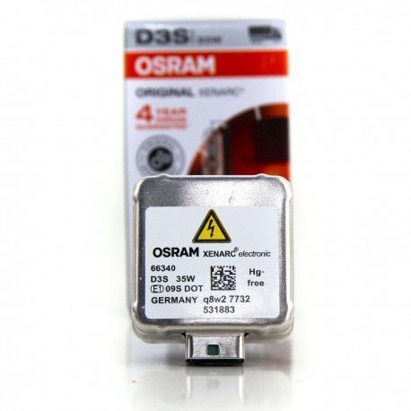 Лампа D3S 4300K OSRAM 66340 ORIGINAL XENARC C1 2233 фото