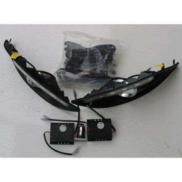 Ford Focus 2 рестайлинг 2009+ дневные ходовые огни DRL 93117 фото